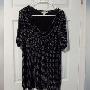 Black and White Polka Dot Dress